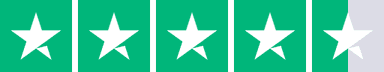 Average star score of 4.5 in trustpilot